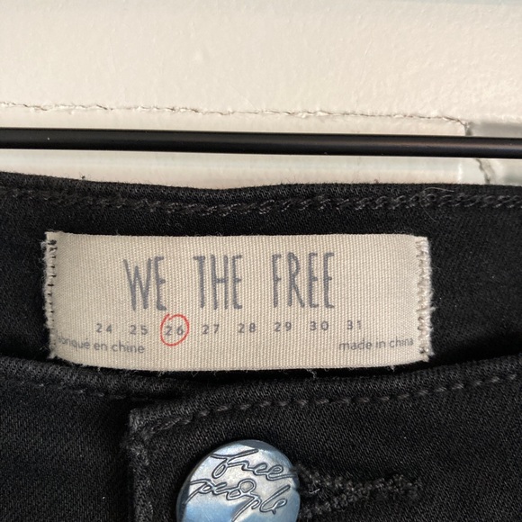 Free People Flare Slit Jeans - Picture 4 of 6